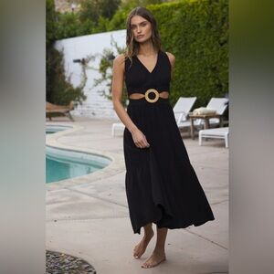 NWT Vintage Havana Black Sleeveless Sundress